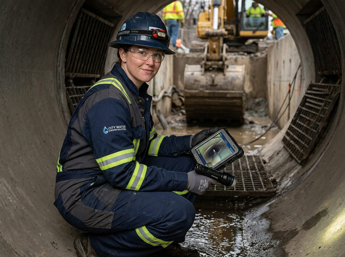 Sewer Line Inspection & Replacement in Merit